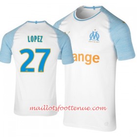 Maillot/Tenue Olympique de Marseille Lopez 27 Domicile 2018/2019